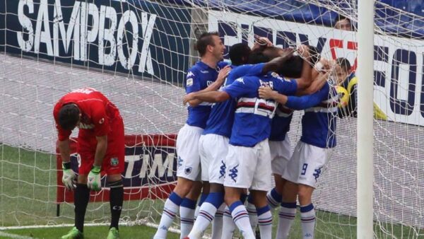 samp esultanzasassuolo calcagno