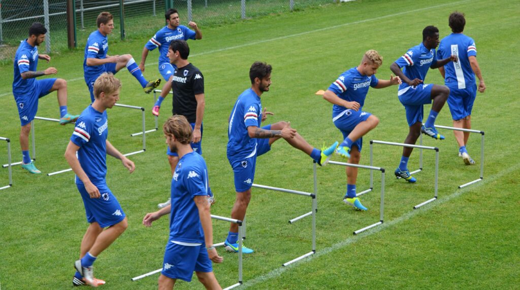 Under 19, convocato Falcone 1 sampdoria allenamento ostacoli sn24
