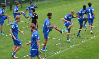 sampdoria allenamento ostacoli sn24