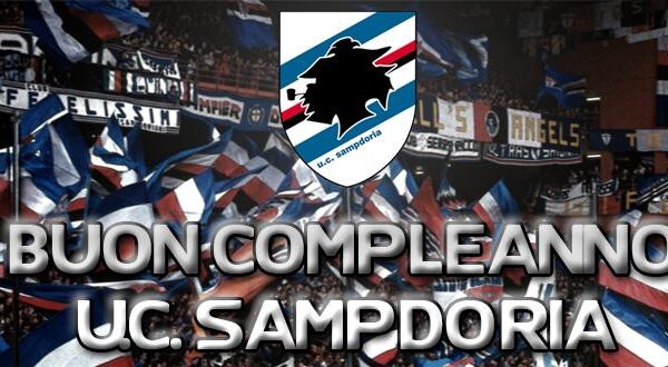 sampdoria compleanno