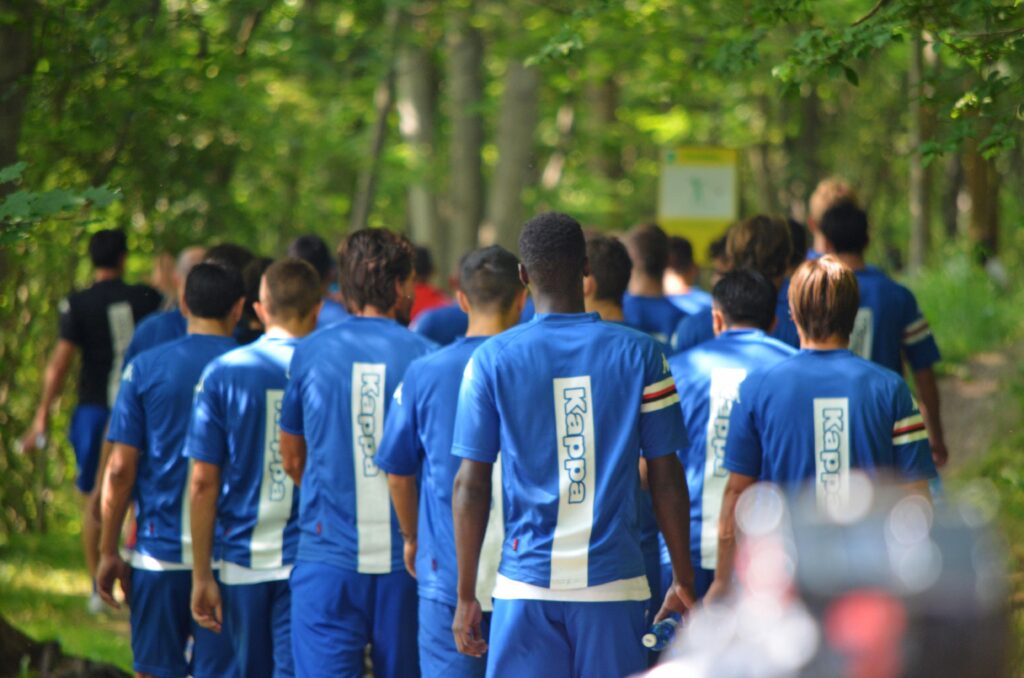 Sampdoria 9/11 da "B" e da "Piccoli" Brividi 1 sampdoria nel bosco sn24