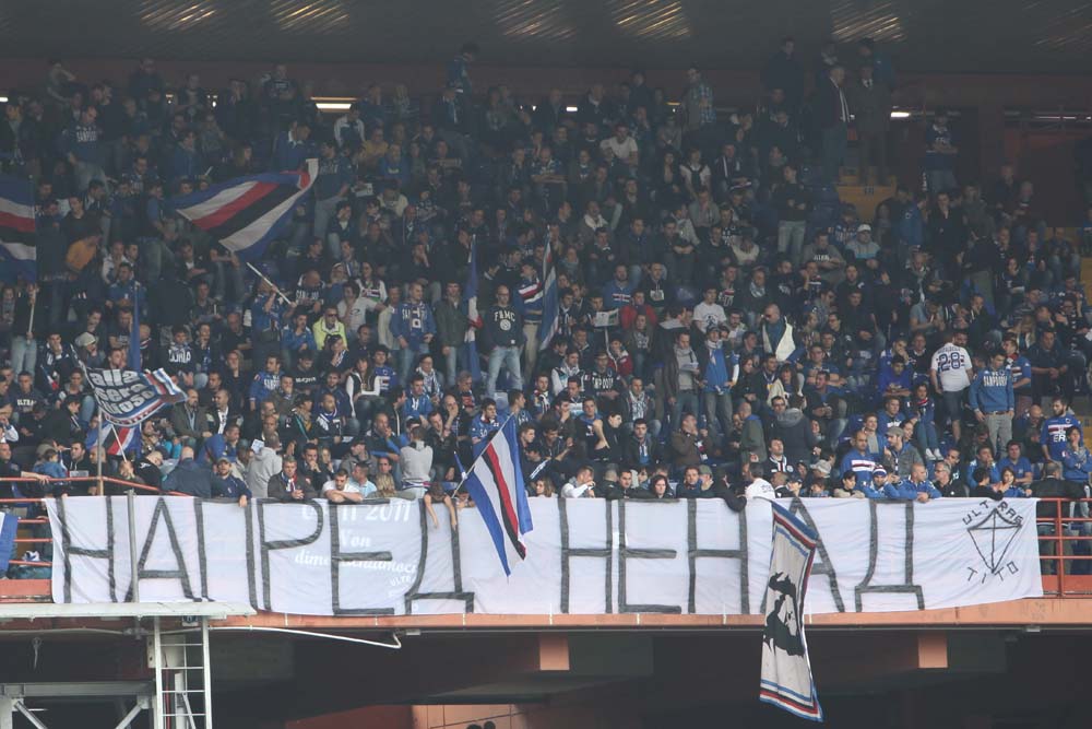striscione degli utc gerolamocalcagno