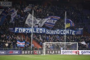 Samp-Hellas: nella sud lo striscione per Giorgio Leoni, tifoso del Verona