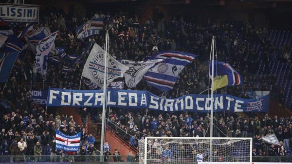 striscione leo tifoso hellas gerolamocalcagno