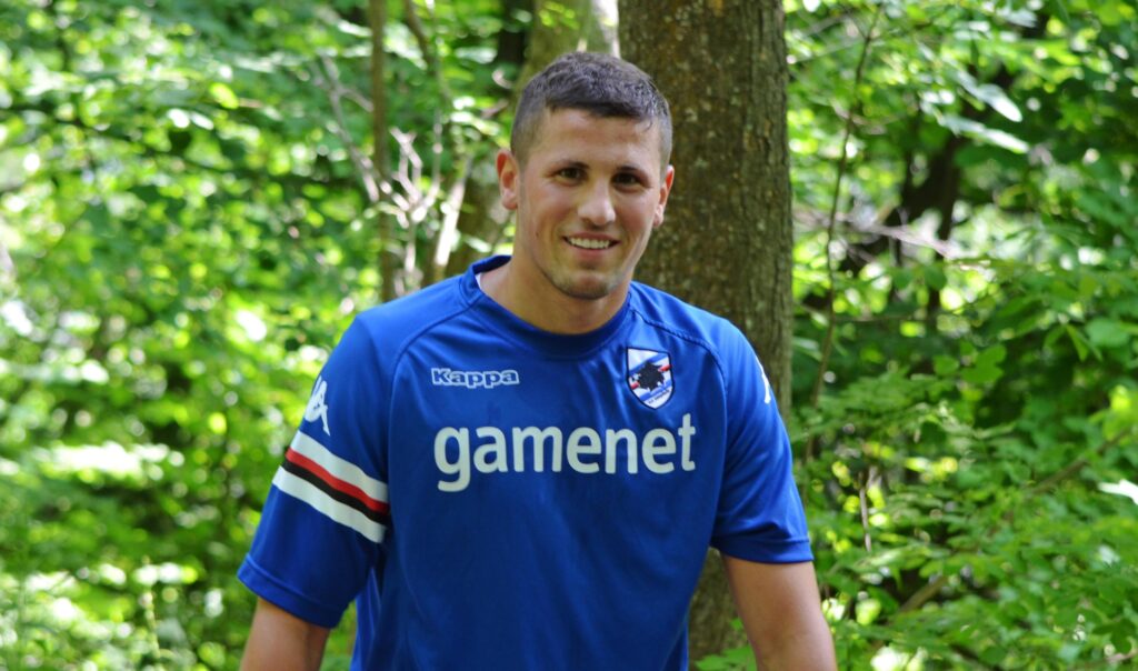 Samp - Cagliari: tre diffidati per la Samp 1 wzsolek pawel sorride sn24