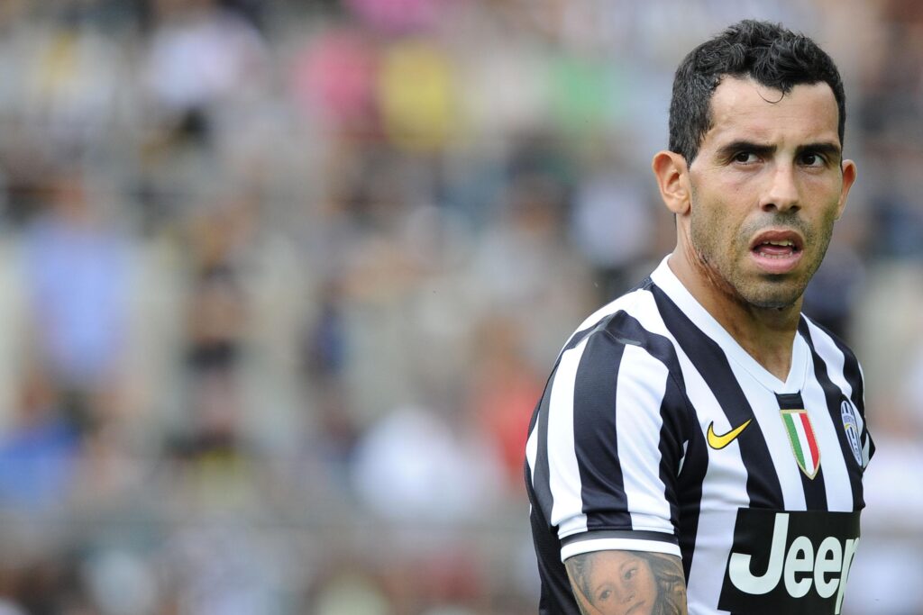 Tuttosport - Lombardo: «Tevez giocatore incredibile e Gabbiadini...» 1 tevez carlos amichevole juventus 2013 primo piano ifa