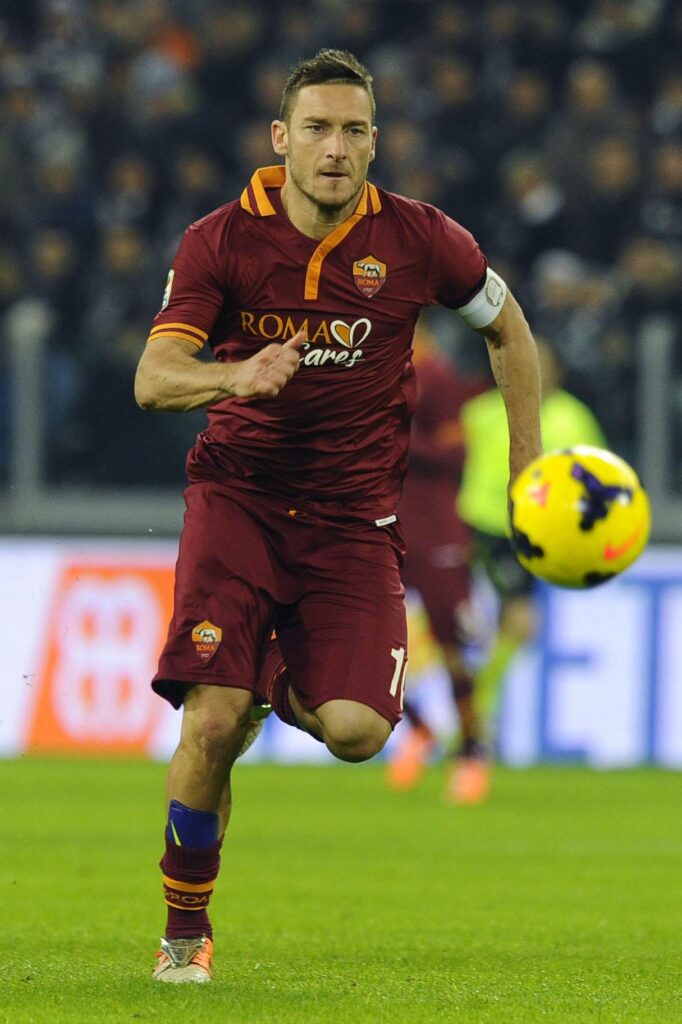 Totti azione roma gennaio 2014 ifa