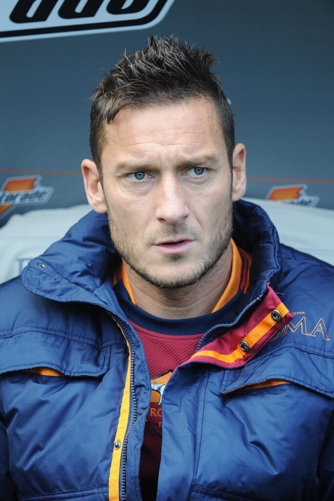 Totti giubotto panchina roma 2013 ifa