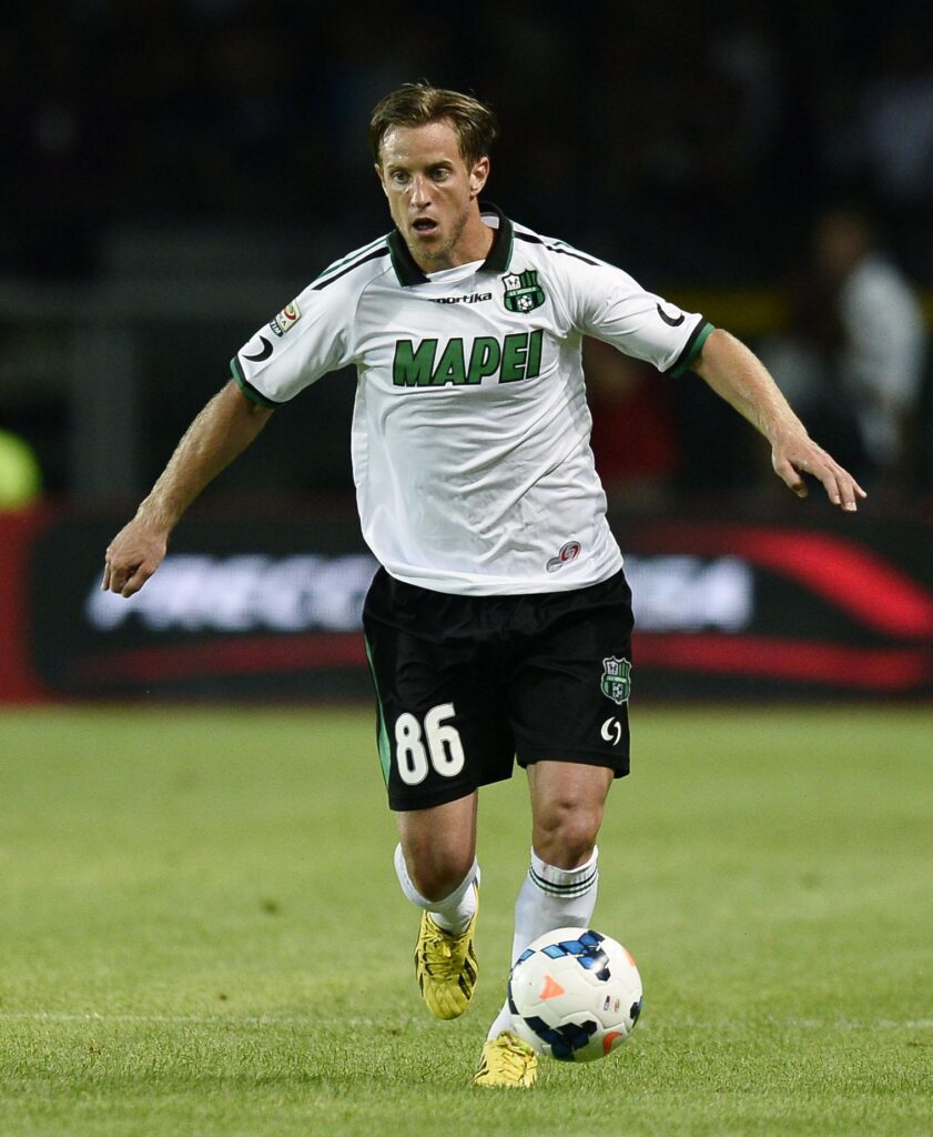 Reto Ziegler, (piccolo) ex di giornata 1 ziegler sassuolo away 2013 azione ifa
